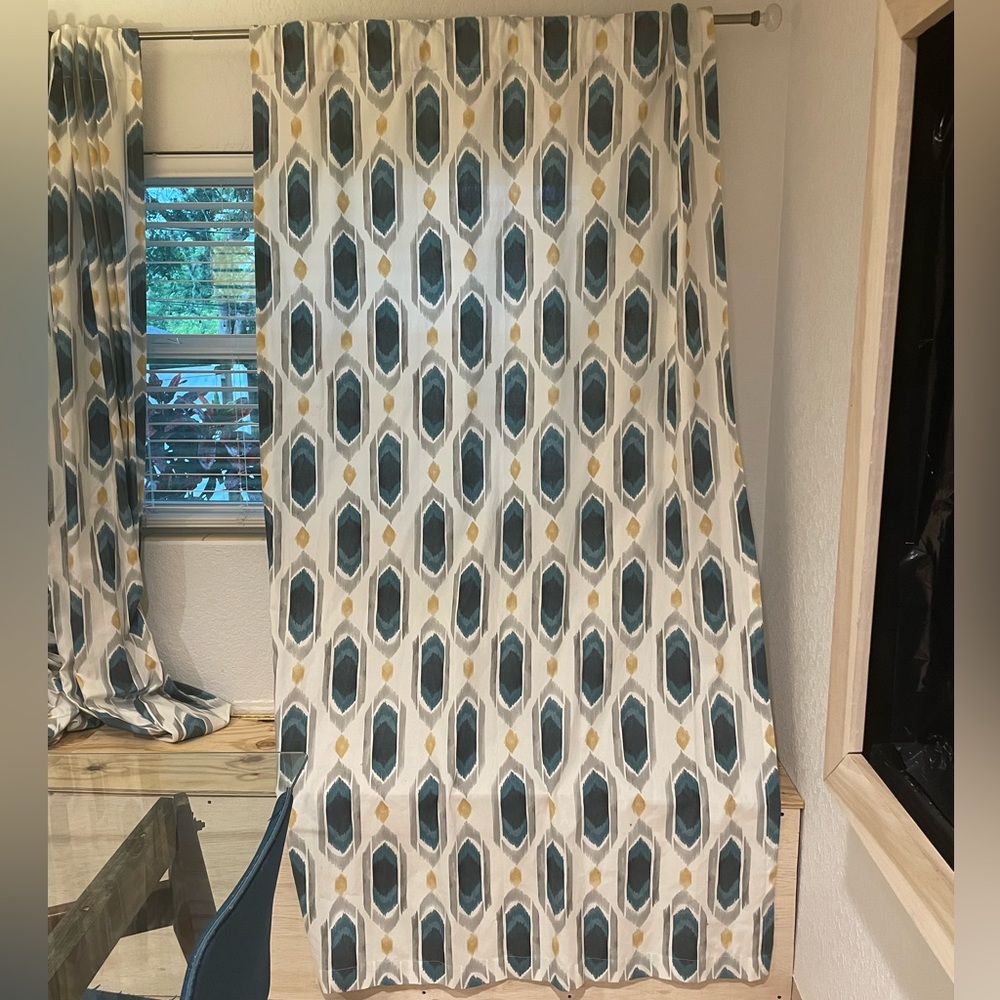 West elm curtains